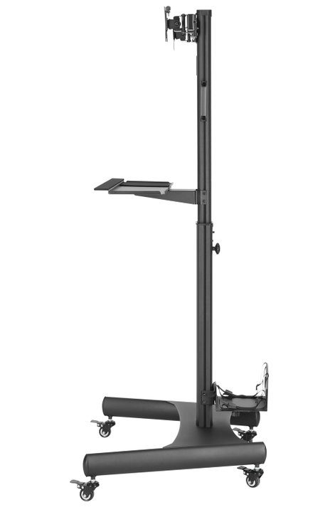 Trolley da Pavimento con Mensola e Porta PC per 2 TV 13-32" - Techly ICA-TR42