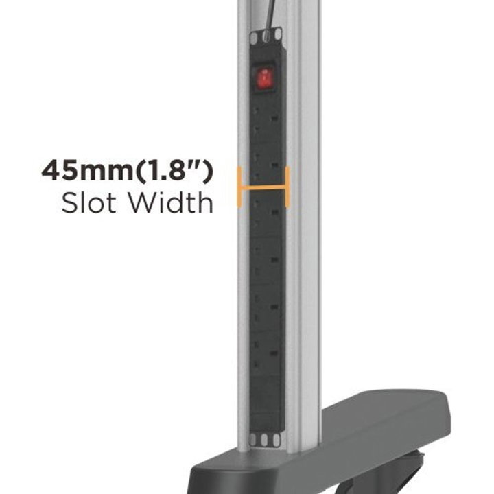 Trolley da Pavimento Mobile per TV LCD/LED/Plasma 70-120" - Techly NP ICA-TR43