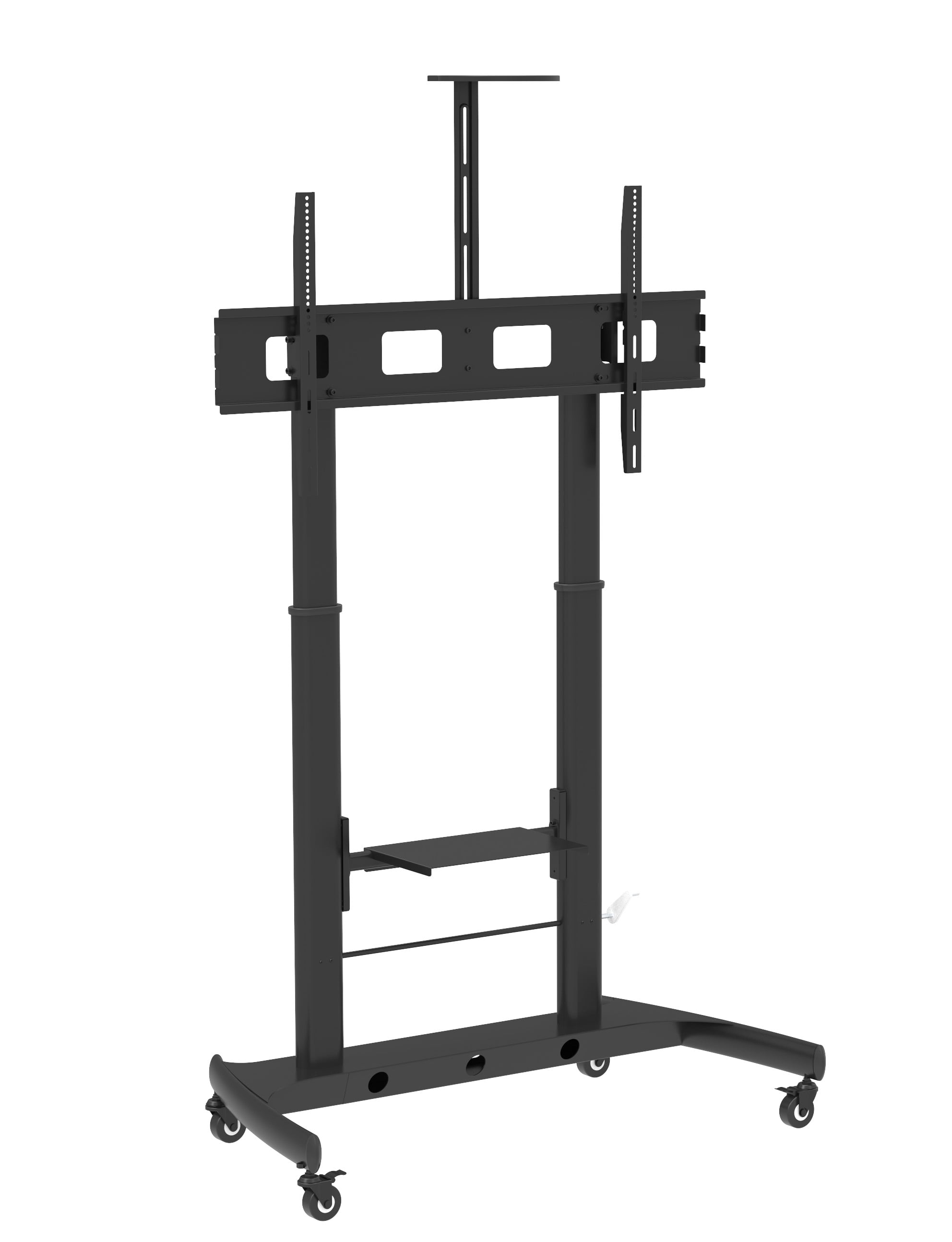 Supporto da Pavimento TV LCD/LED 52-110'' Altezza Regolabile 2 Mensole - Techly ICA-TR45