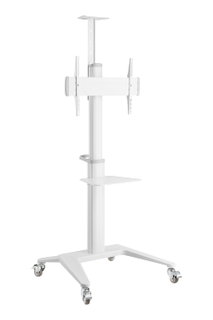 Supporto da Pavimento per TV da 37'' a 70'' Bianco - Techly ICA-TR48W