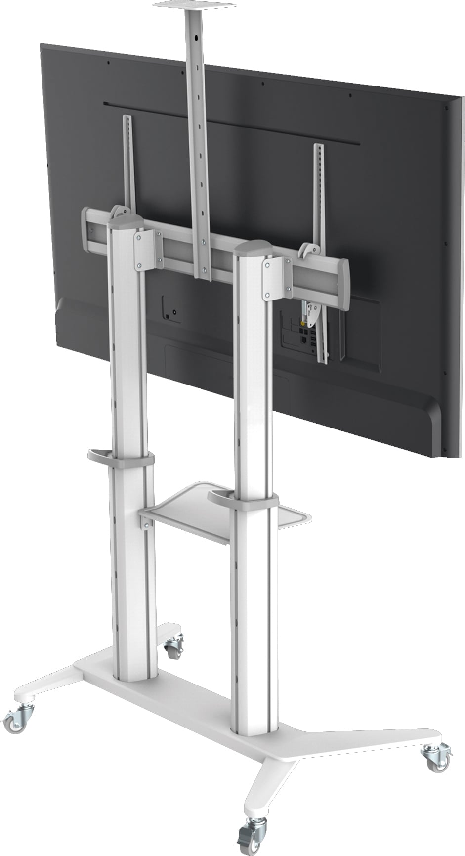 Supporto da Pavimento per TV da 70'' a 120'' Bianco - Techly ICA-TR49W