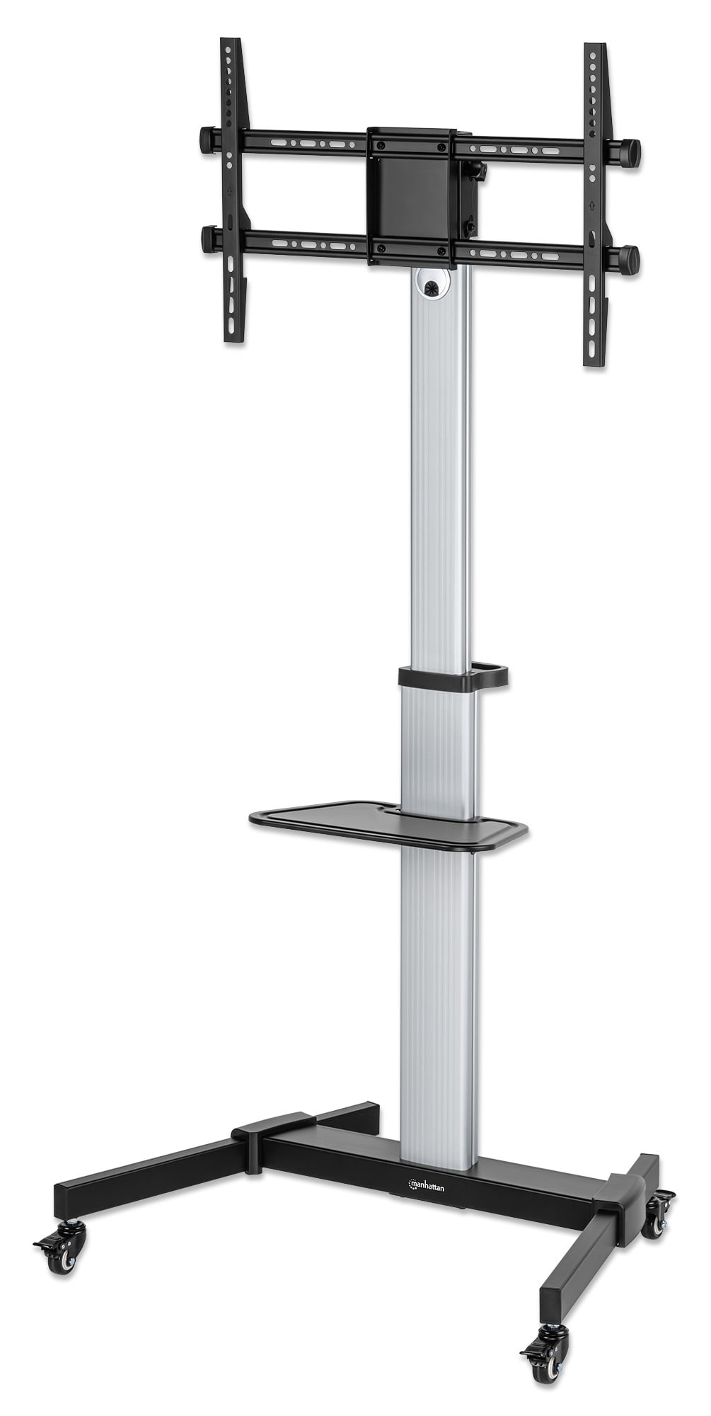 Carrello TV 37''-86'' Multimediale in Alluminio Regolabile in Altezza - Manhattan ICA-TR52