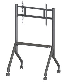 Supporto Mobile da Pavimento Multifunzione per TV LCD/LED/Plasma 55-86'' Nero - Techly ICA-TR53MB