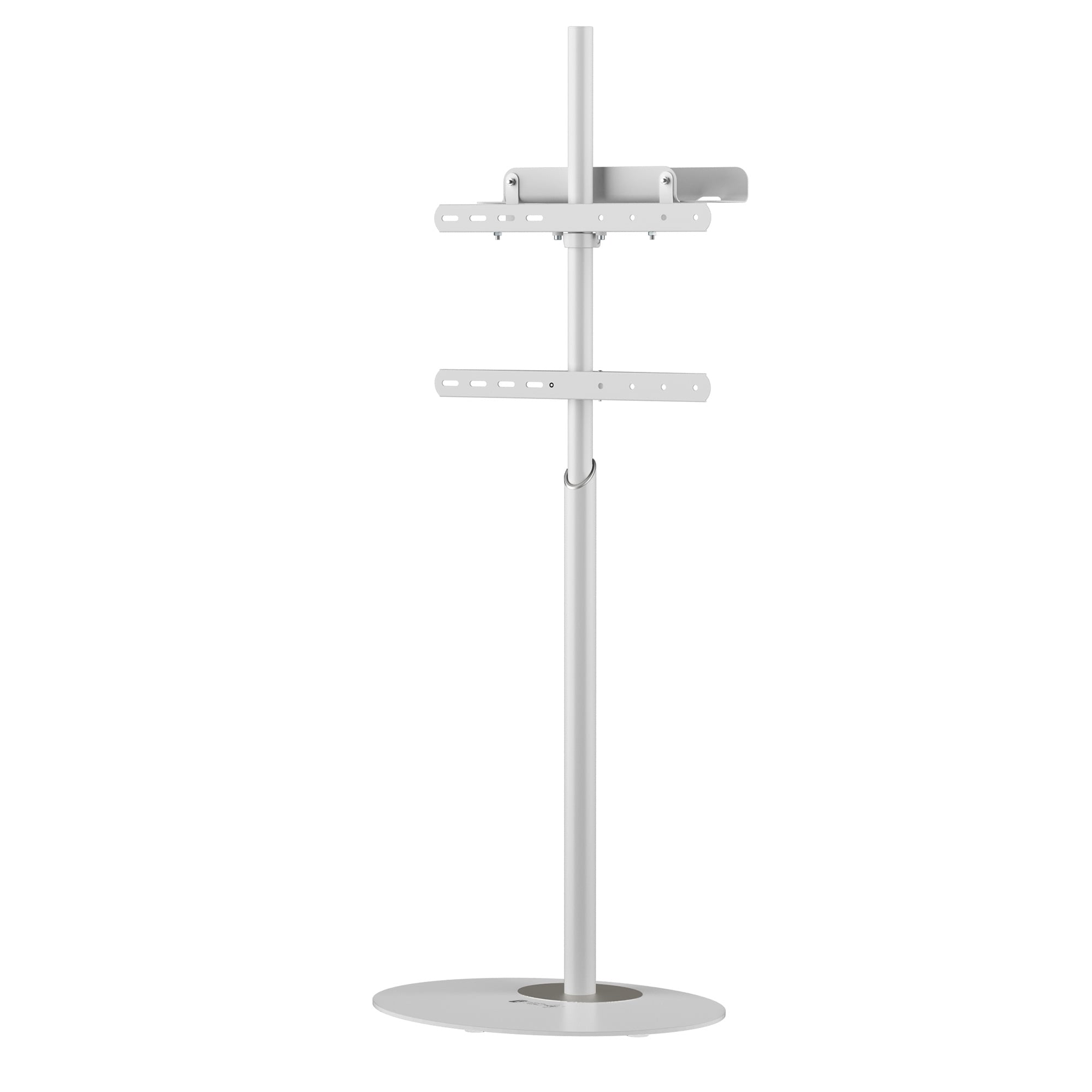 Stand da Pavimento TV/LED LCD 42''-65'' con Base Ovale Bianco - Techly ICA-TR544