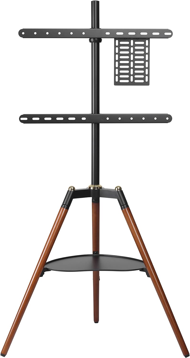 Supporto a Pavimento Cavalletto Tripod per TV LCD/LED/Plasma 32-65'' con Mensola - Techly ICA-TR58