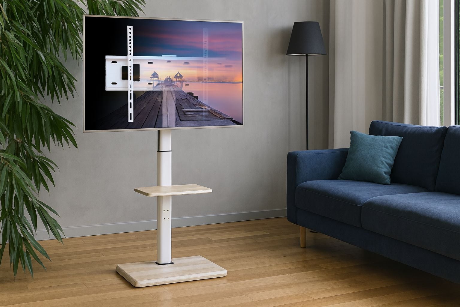 Supporto a Pavimento per TV LCD/LED/Plasma 32-70'' - Techly ICA-TR59