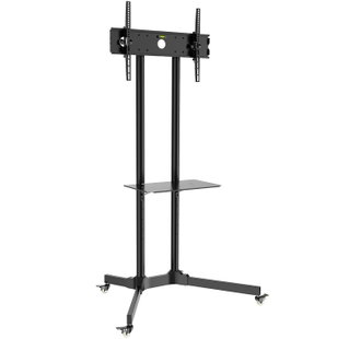 Trolley Support 30 TV stand '- 65' with Shelf - Techly ICA-TR 6