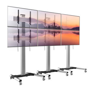 6 LCD/LED 22 - 55 " Video Wall Support - Techly ICA-TR 6 VW
