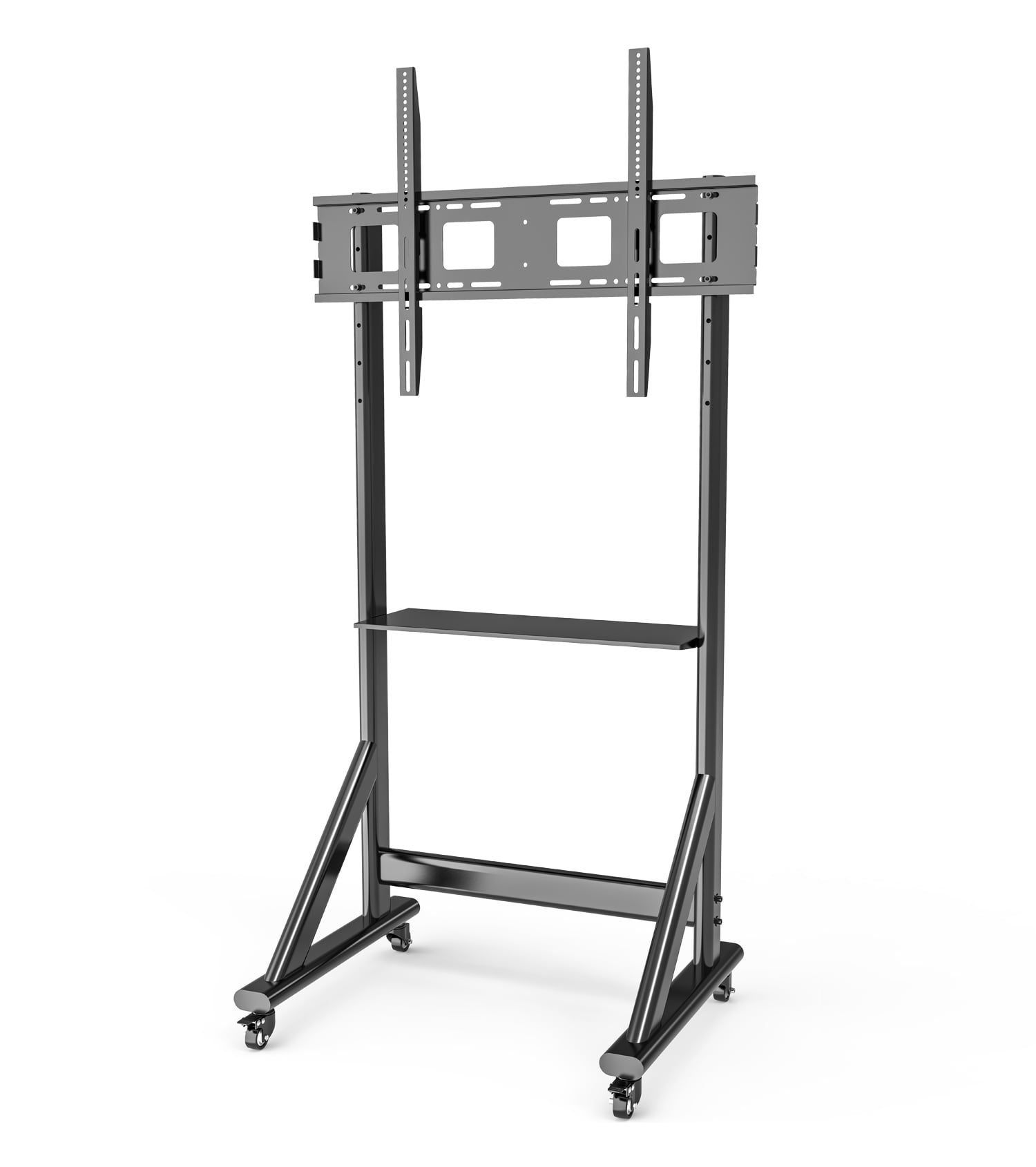 Supporto da Pavimento TV LCD/LED 55-100'' Altezza Regolabile con Mensola - Techly ICA-TR7412