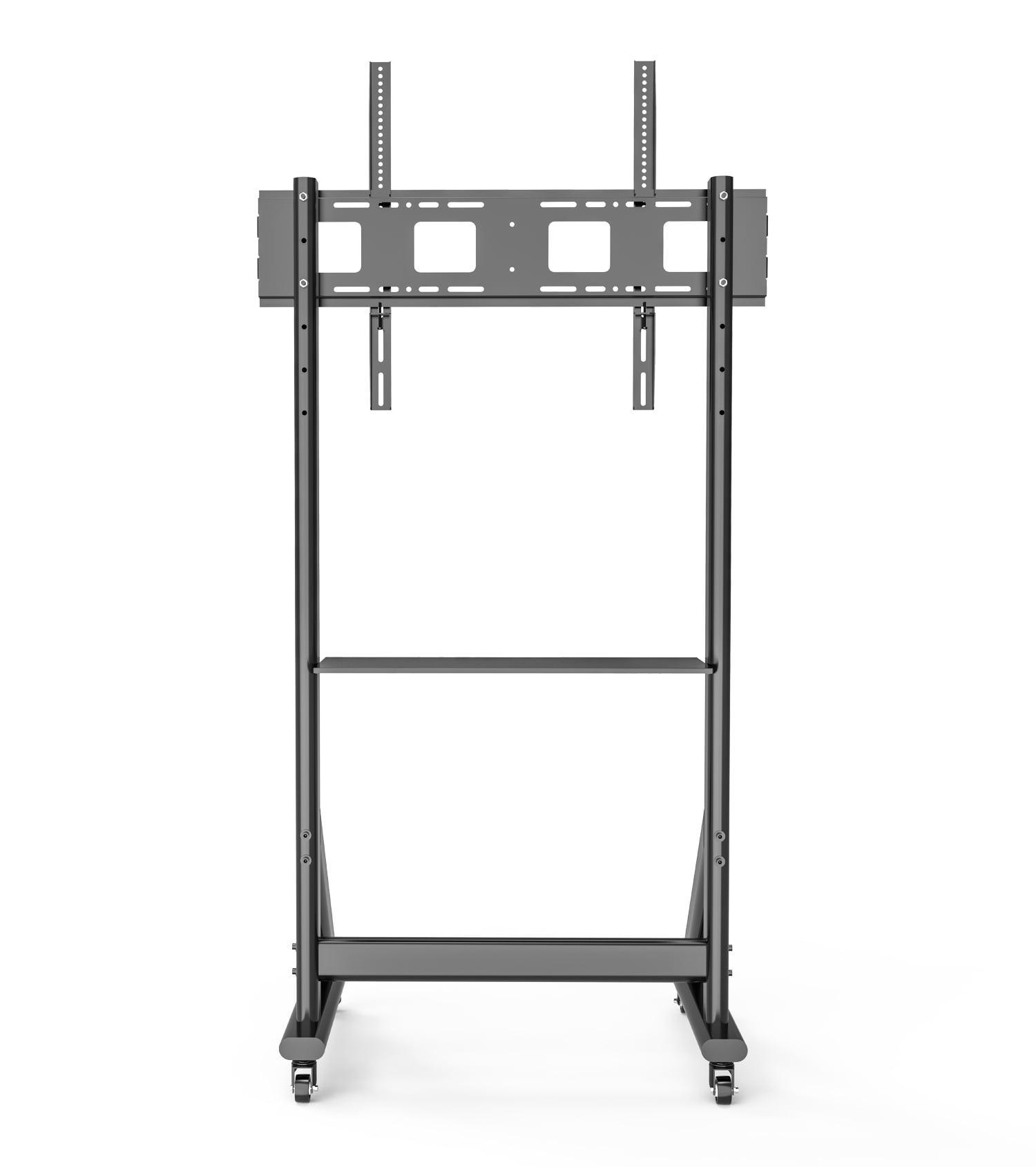 Supporto da Pavimento TV LCD/LED 55-100'' Altezza Regolabile con Mensola - Techly ICA-TR7412