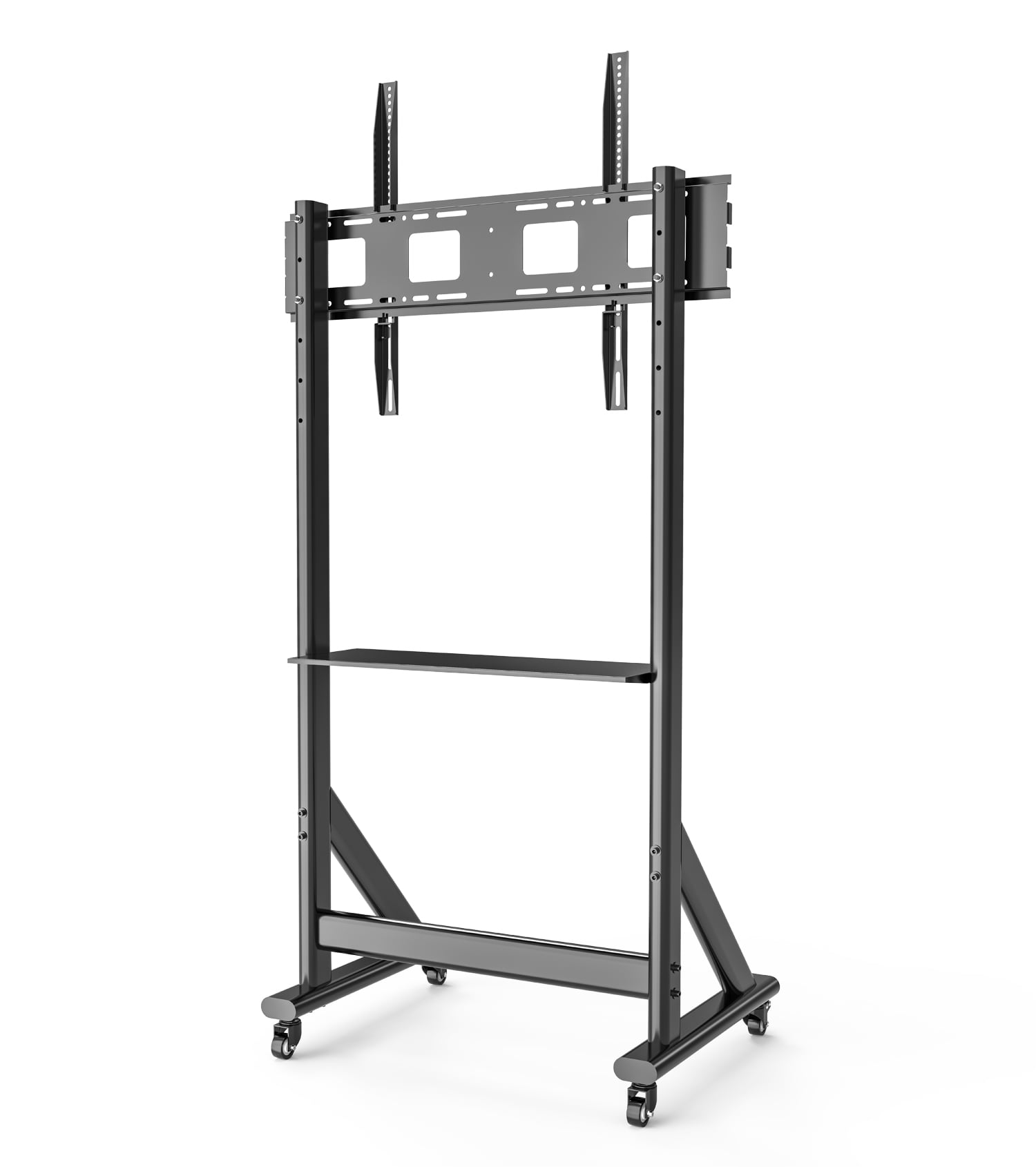 Supporto da Pavimento TV LCD/LED 55-100'' Altezza Regolabile con Mensola - Techly ICA-TR7412