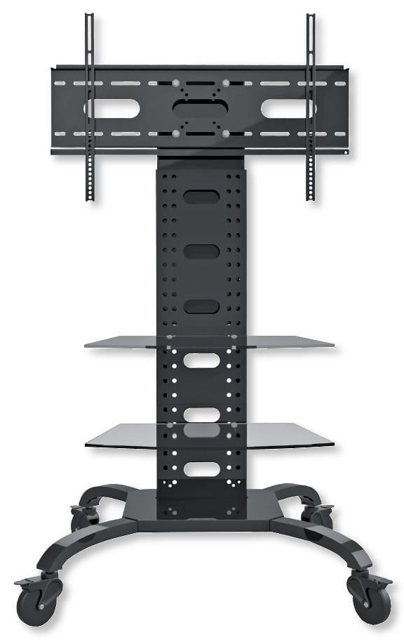 Supporto a Pavimento con 2 Mensole Trolley TV LCD/LED/Plasma 32-70'' - Techly ICA-TR8