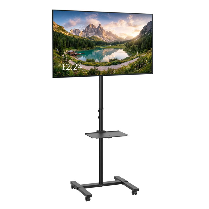 Supporto da Pavimento per TV LED/LCD 26-60" con Mensola - Techly ICA-TR875