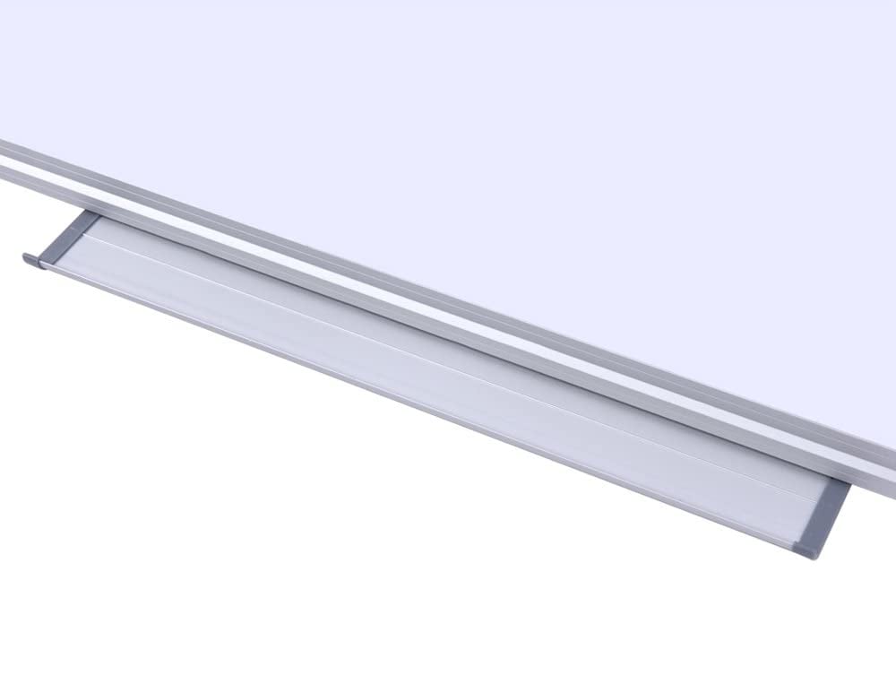 Lavagna Magnetica Laccata Bianca Cancellabile a Secco 120x180 cm - Techly ICA-WH 108