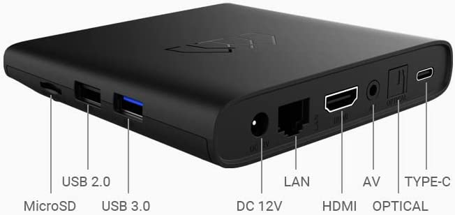 Decoder Smart AndroidTV BoxQ Google 4K Dolby con Dongle DVBT2 - ICAU-DPATV2