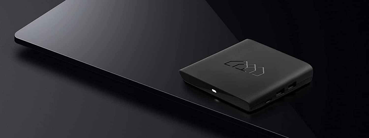 Decoder Smart AndroidTV BoxQ Google 4K Dolby con Dongle DVBT2 - ICAU-DPATV2