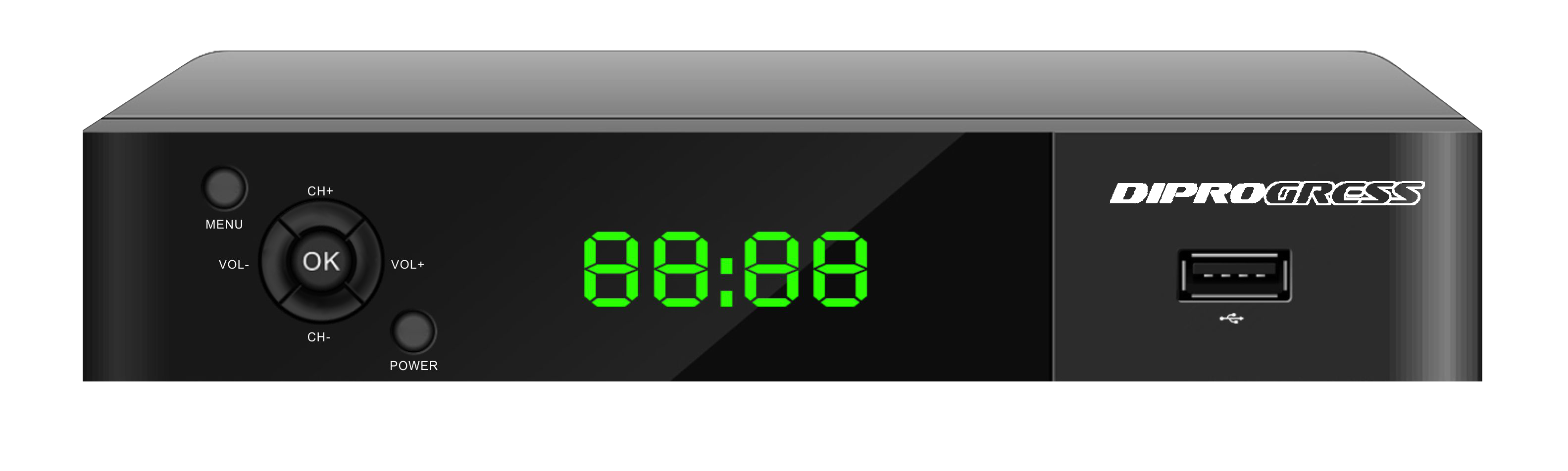 Decoder Ricevitore Digitale Terrestre DVB-T2 HEVC Main10 con doppio telecomando - ICAU-DPT207HD