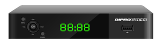 Decoder Digitale Terrestre DVB-T2 HEVC Main10 con doppio telecomando - ICAU-DPT207HD