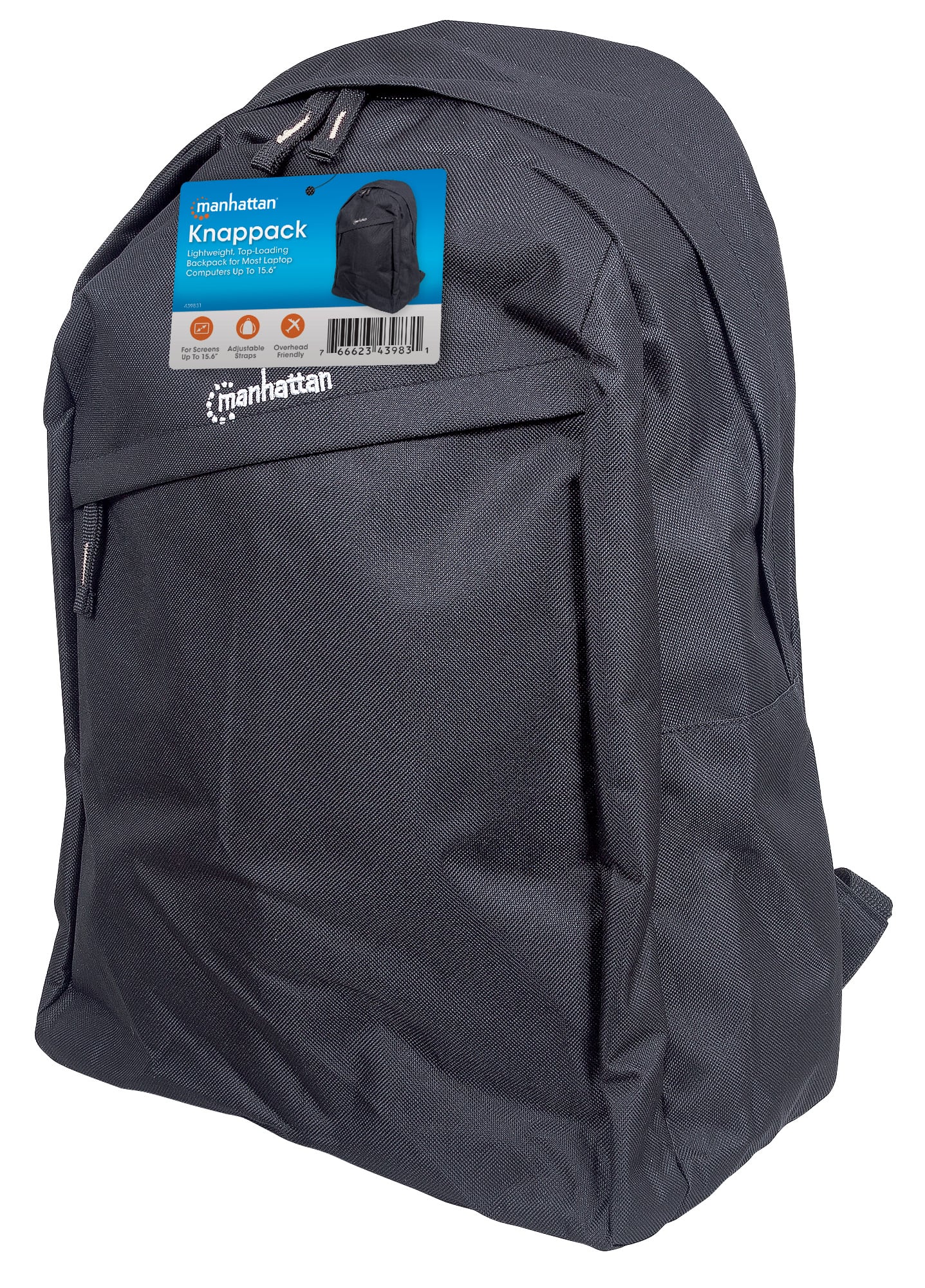 Zainetto per Notebook 15.6'' Knappack Nero - Manhattan ICBZ0001
