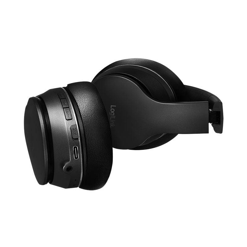 Cuffia Bluetooth V5.3 a Cancellazione Attiva del rumore ANC - Logilink ICC SB-BLT53