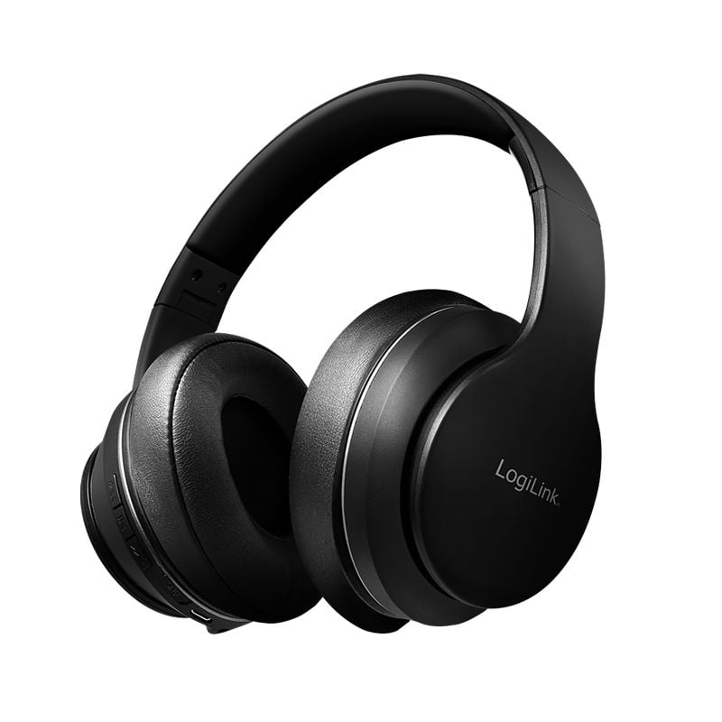 Cuffia Bluetooth V5.3 a Cancellazione Attiva del rumore ANC - Logilink ICC SB-BLT53