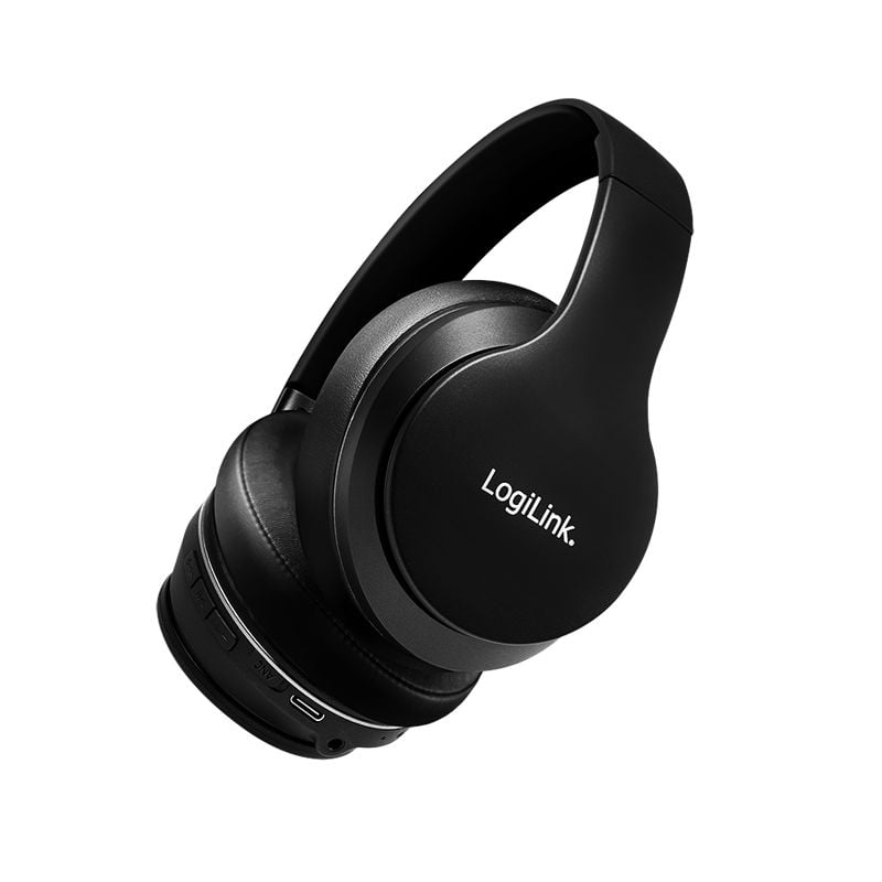 Cuffia Bluetooth V5.3 a Cancellazione Attiva del rumore ANC - Logilink ICC SB-BLT53