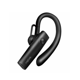 In-ear wireless mono headphone with removable clip - Logilink ICC SB-BLT 78