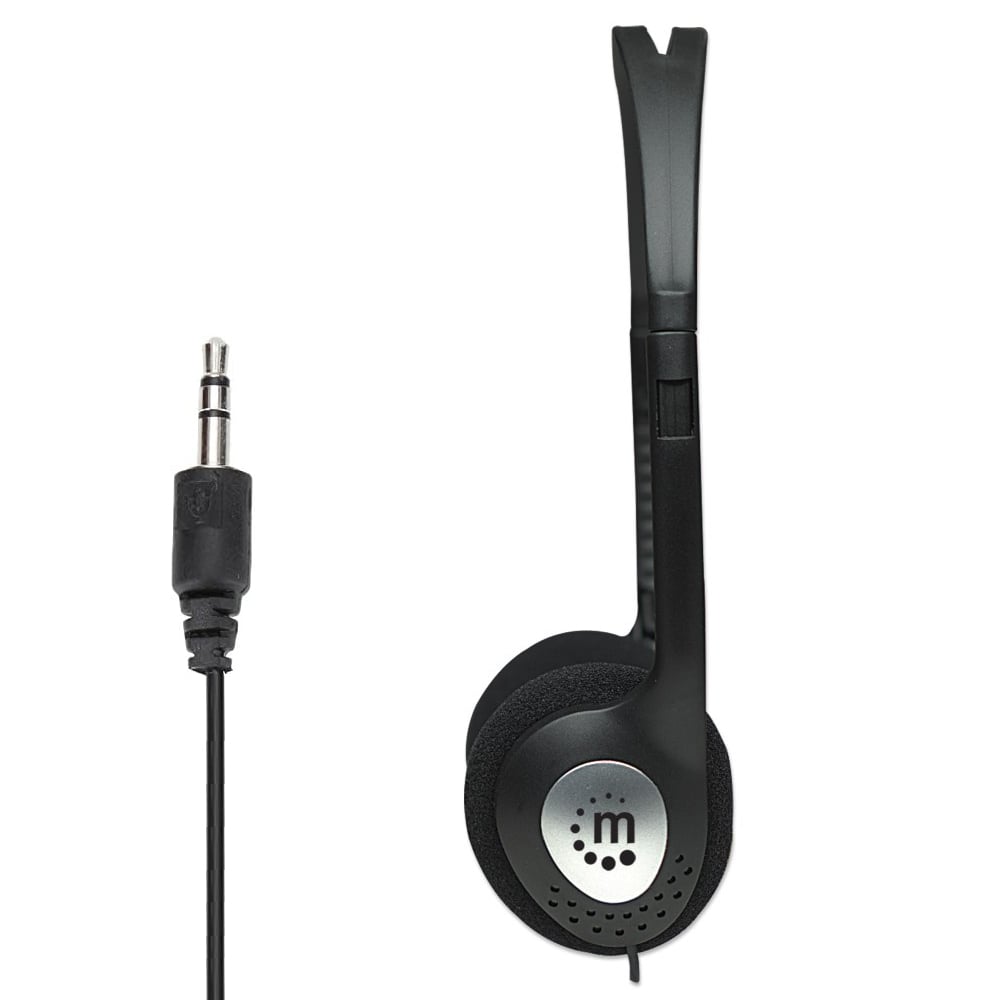 Cuffia Stereo con Auricolari Imbottiti - Manhattan ICC SH-481