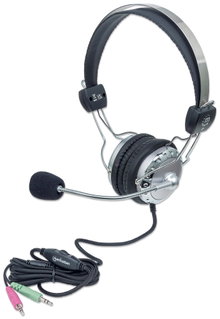 Stereo Headphone with Microphone Flexible Auction - Manhattan ICC SH- 517