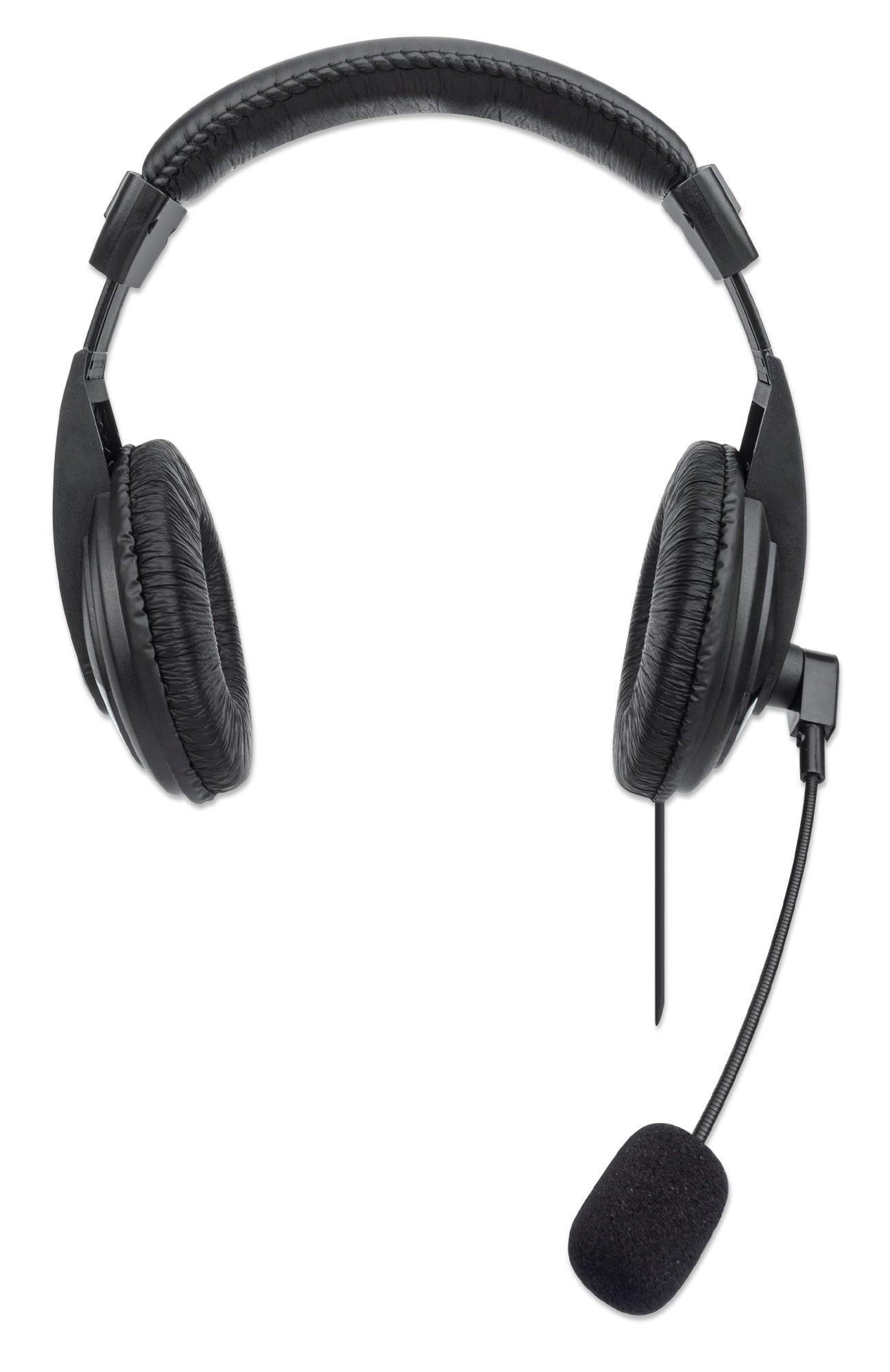 Cuffia stereo USB con Microfono Flessibile - Manhattan ICC SH-843U