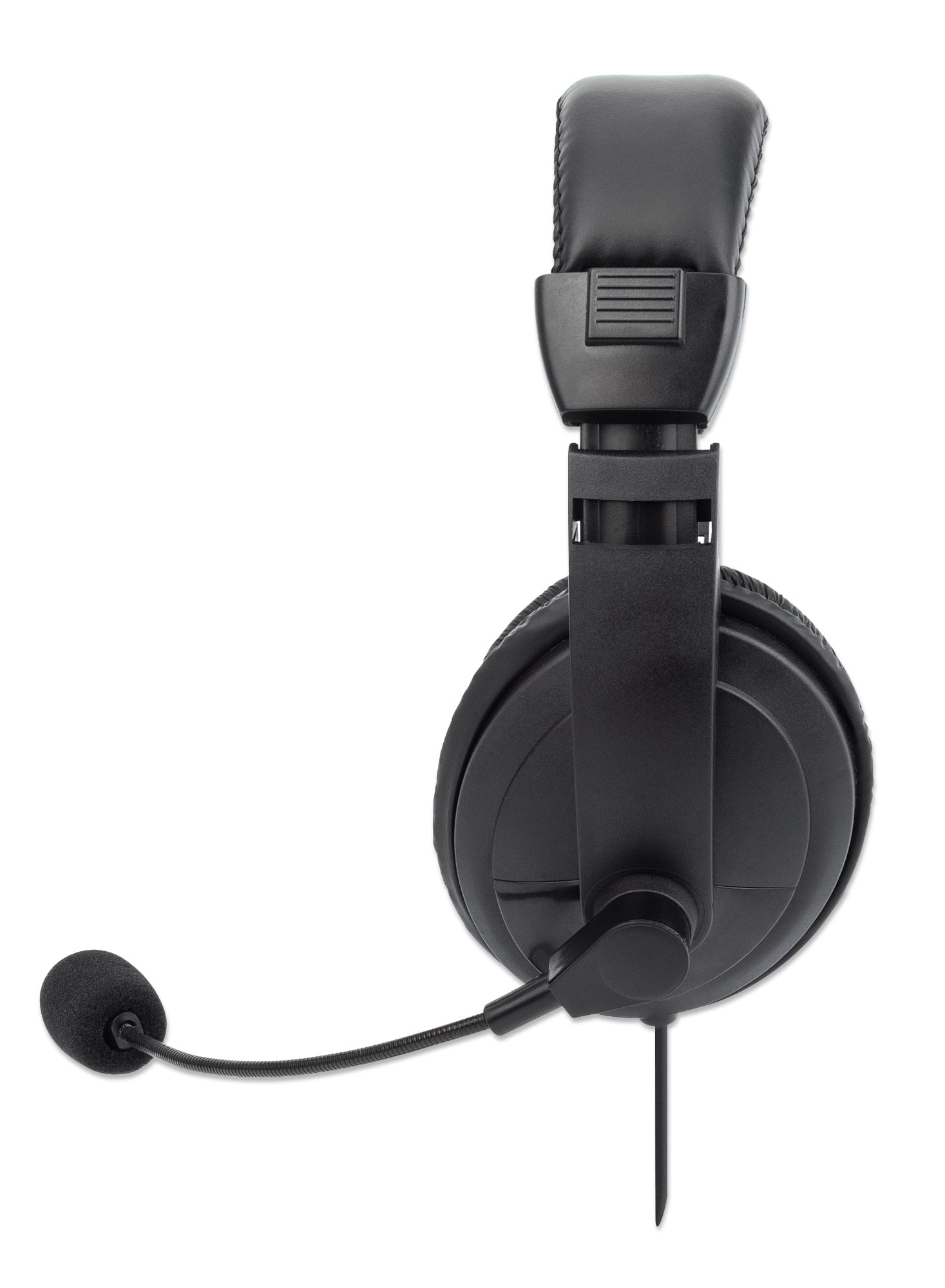 Cuffia stereo USB con Microfono Flessibile - Manhattan ICC SH-843U