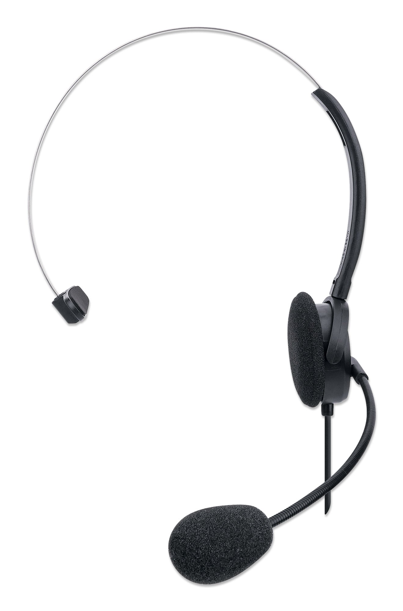Cuffie Mono USB con Microfono Flessibile - Manhattan ICC SH-867U