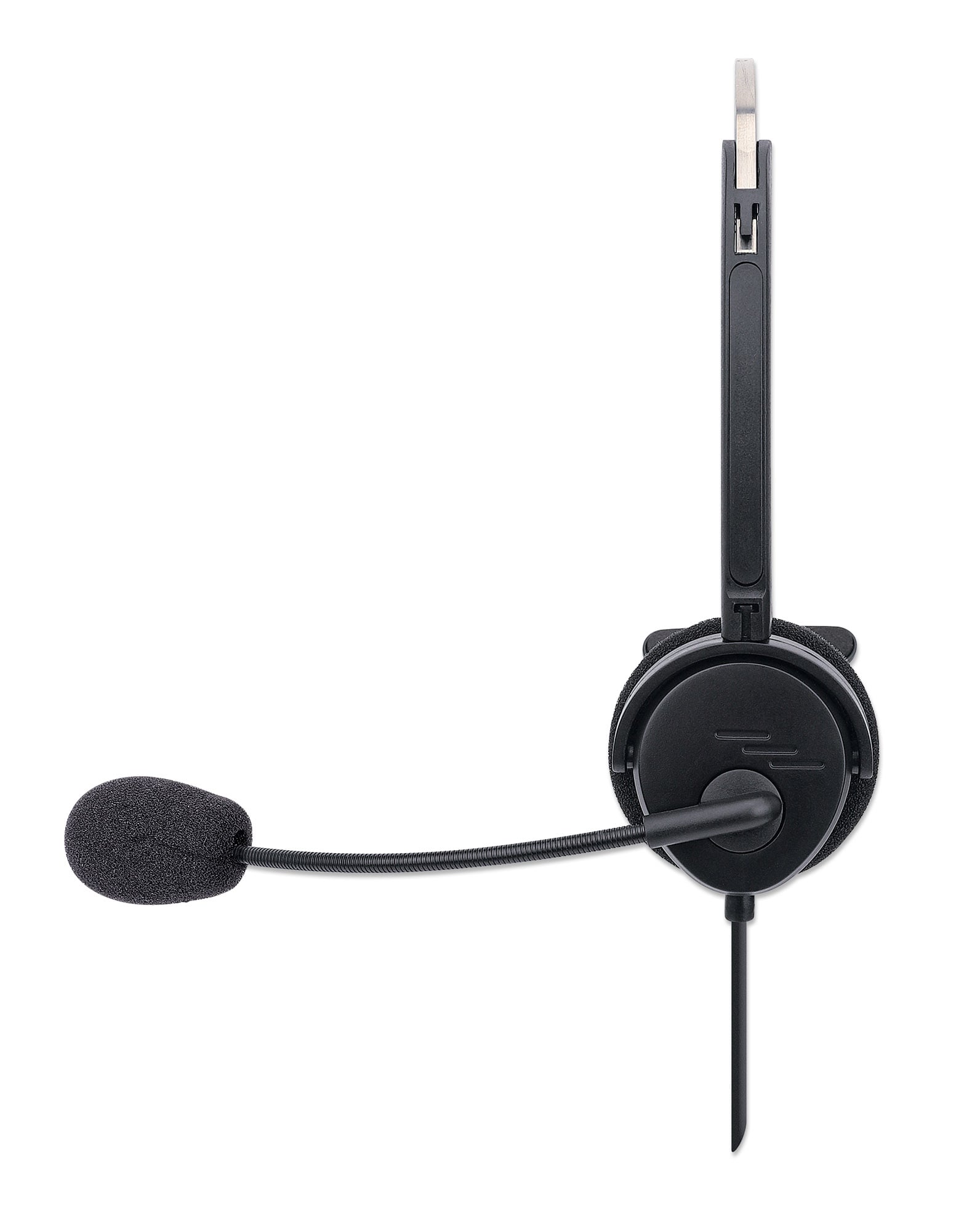 Cuffie Mono USB con Microfono Flessibile - Manhattan ICC SH-867U