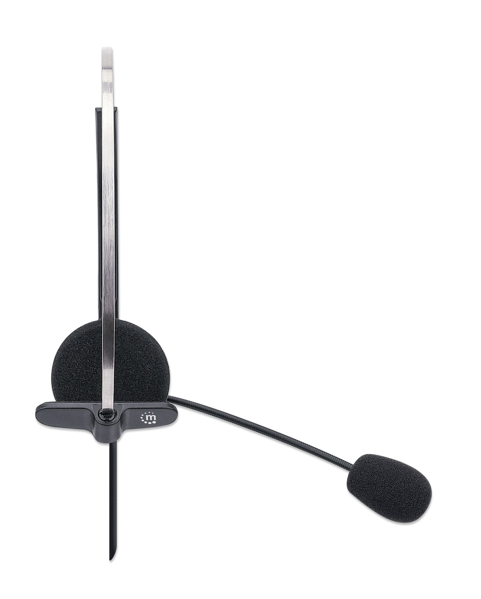 Cuffie Mono USB con Microfono Flessibile - Manhattan ICC SH-867U