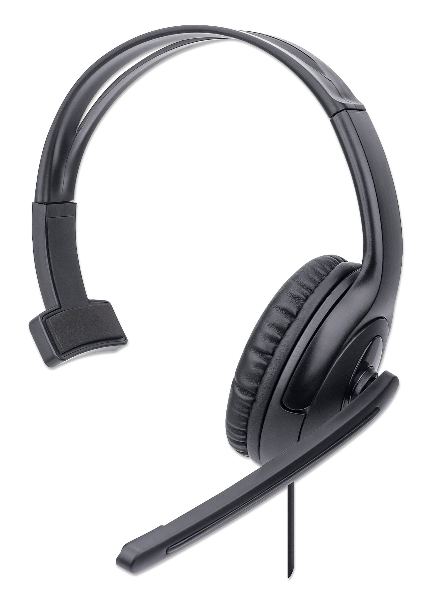 Single USB headphones with flexible microphone - Manhattan ICC SH- 874 U