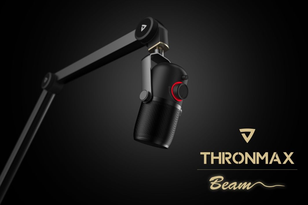 Supporto per Microfono Braccio USB Nero - Thronmax ICC SH-S1