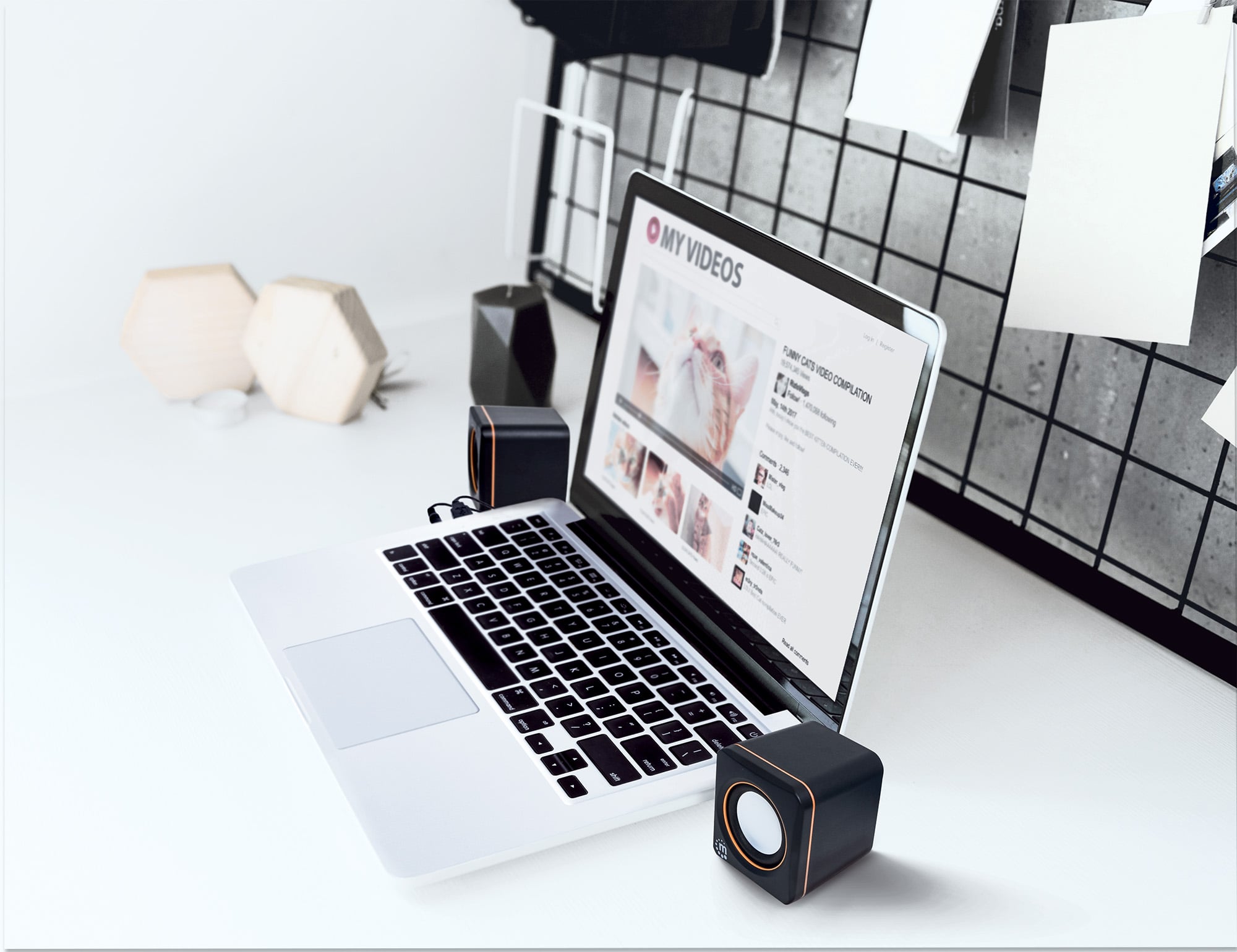 Casse Acustiche Mini per Notebook - Manhattan ICC SP-2600