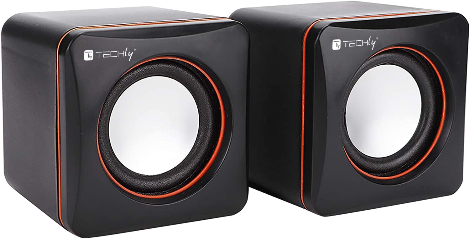 2.0 and Jack 3,5 multimedia loudspeakers set - Techly ICC SP- 320 ETY