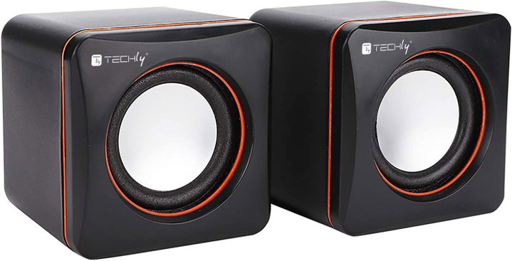 2.0 and Jack 3,5 multimedia loudspeakers set - Techly ICC SP- 320 ETY