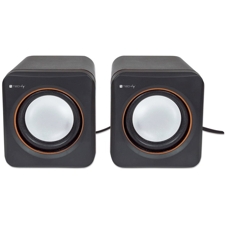 2.0 and Jack 3,5 multimedia loudspeakers set - Techly ICC SP- 320 ETY