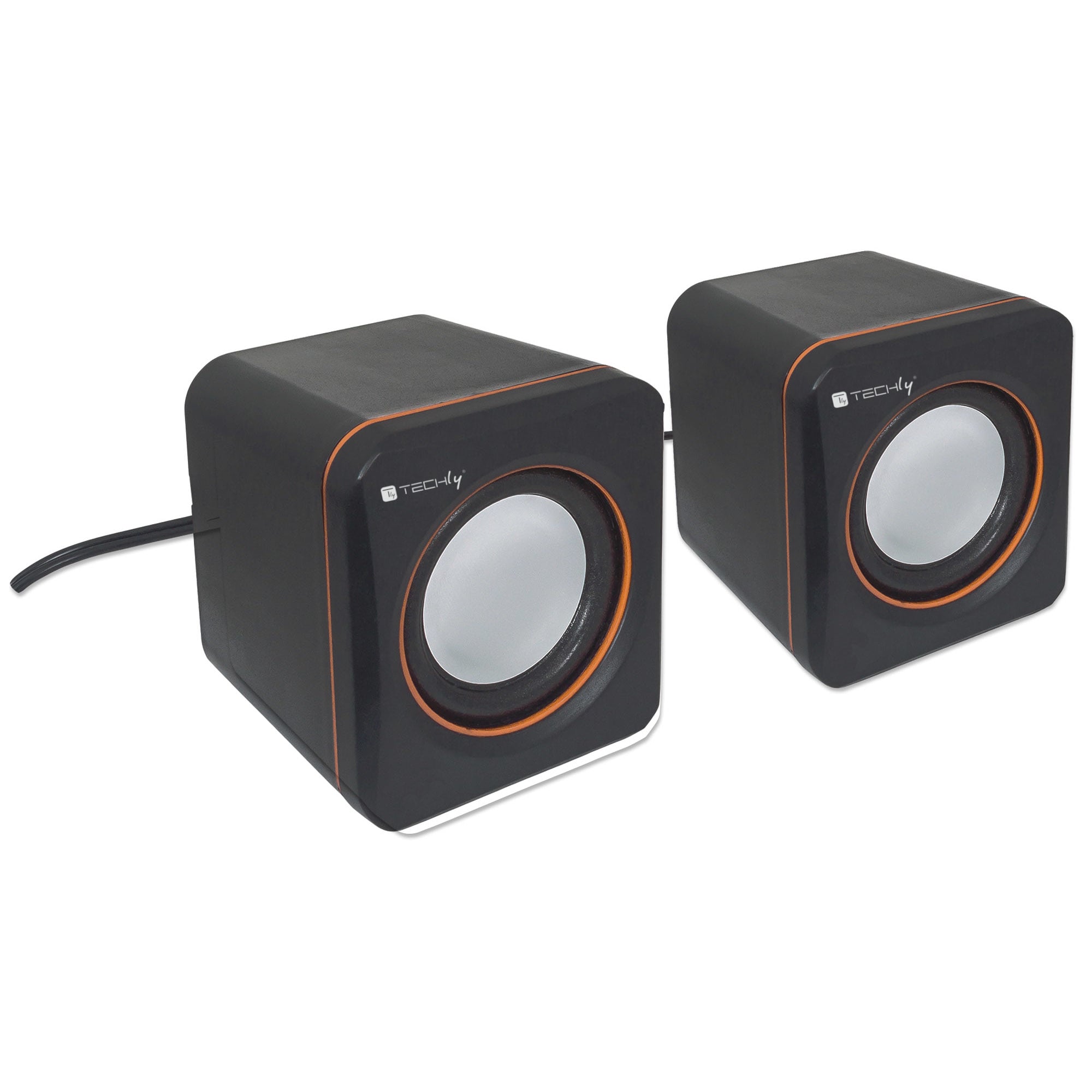 2.0 and Jack 3,5 multimedia loudspeakers set - Techly ICC SP- 320 ETY