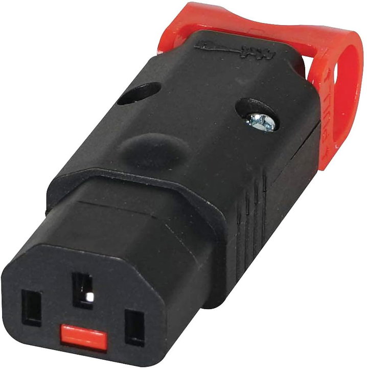 Connettore VDE F per Assemblaggio Cavi Dispositivi a Freddo con Blocco IEC-Lock+ - ICC VDE-F-LOCK