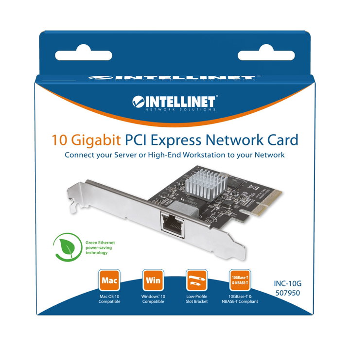 Scheda PCI Express Network 10 Gigabit - Intellinet ICC X-GIGA-LAN10G