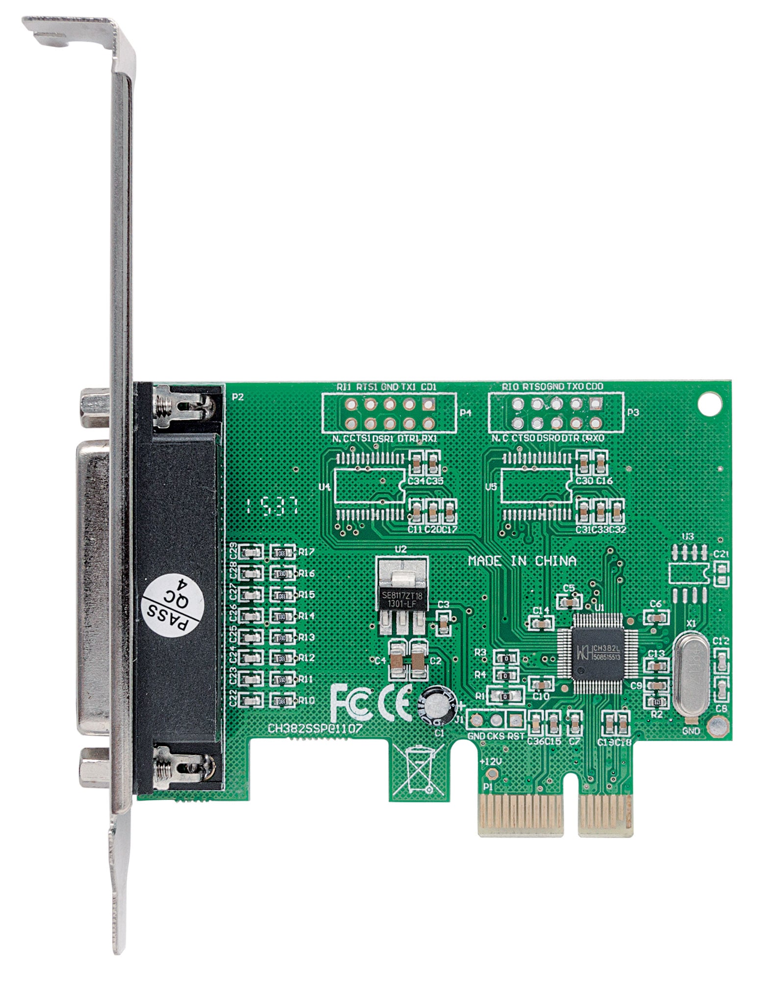 Parallel PCI Express 1 DB port 25 - Manhattan ICC X-PCI- 1 PAR 2