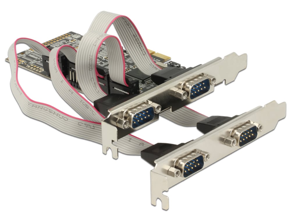 PCI Express card 4 Serial ports RS- 232 - Delock ICC X-PCI- 4 ERA 2 D
