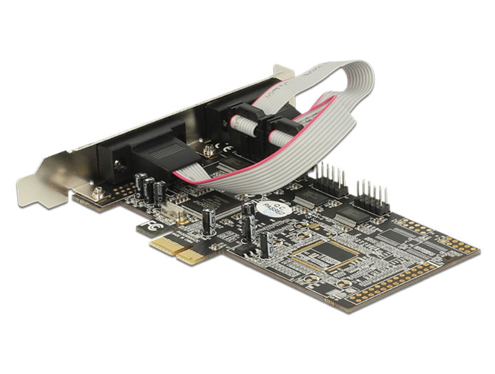PCI Express card 4 Serial ports RS- 232 - Delock ICC X-PCI- 4 ERA 2 D