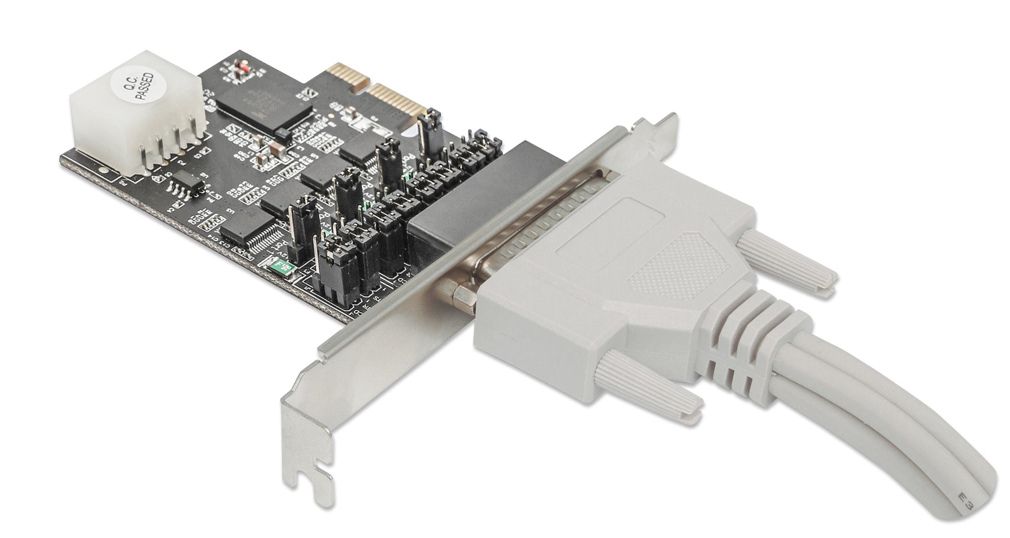 Scheda PCI Express 4 Porte DB9 RS-232 - Manhattan ICC X-PCI-4SER2M