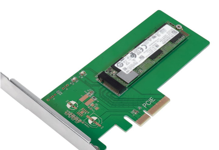 Adattatore da PCIe a M.2 PCIe SSD per SSD PCIe NVMe - Logilink ICC X-PCI-M2SSD