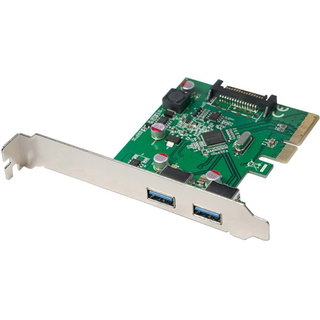 PCI Express 2 USB ports 3.2 - Logilink ICC X-PCI-USB 31 D