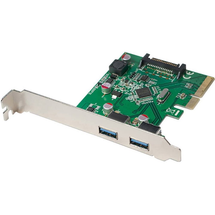 Scheda PCI Express 2 Porte USB 3.2 - Logilink ICC X-PCI-USB31D
